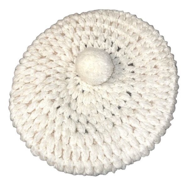 Ooh La La!! French Crochet Beret with Pom - Picture 1 of 11